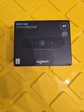 New Logitech BRIO 4K 4K Webcam with RightLigh...