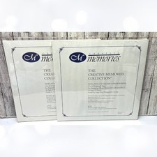 Creative Memories SQUARE CORNER BORDER 12x12 Scrapbook RCM-12SC Refill Pages