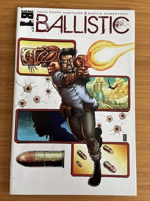 Ballistic #3 Black Mask comic book by Michael Turner, owned by Robin Williams!