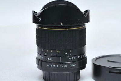 8mm F3.5 Fish-Eye CS MF Lens for Nikon F Mount APS-C