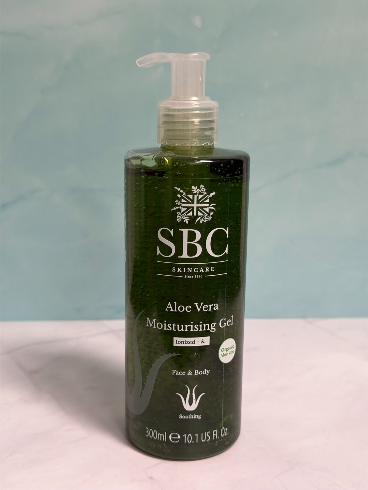 SBC Skincare Aloe Vera Moisturising Gel 300ml Multi-Use Gel New RRP £24 Free 🚚
