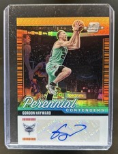 2020-21 Panini Contenders Optic Gordon Hayward Perennial Auto Orange #/25