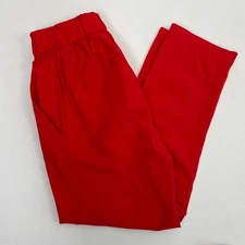 Lululemon Your True Trouser High Rise Crop Pants Carnation Red Womens 4