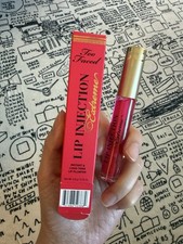 Too Faced Lip Injection Extreme Lip Plumper Pink Punch 0.14 oz Fullsize New Box