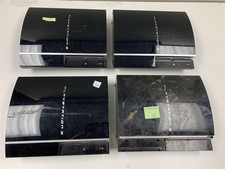 Lotto 4 Fat Console PS3 Danneggiate Non BC PER RICAMBI O RIPARAZIONE AS-IS Bulk