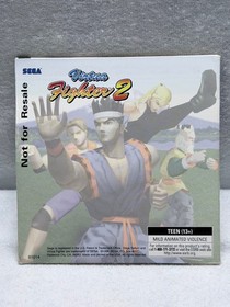 Virtua Fighter 2 Sega Saturn Good Used Condition Sleeved Video Game