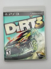 DiRT 3 PS3 PlayStation 3 CIB w/ VIP Pass Insert Tested Racing Game
