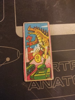 Vintage 1950's-1960's Godzilla Kaiju Japanese Menko Card | eBay