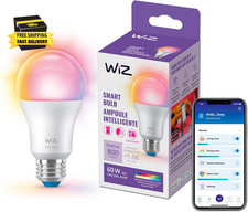 Wiz LED Smart Light Bulbs, Sunset to Sunrise Automation  Motion Detection  Con