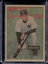 2005 Bowman Heritage Derek Jeter Mahogany #26 Yankees