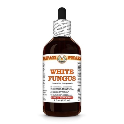 White Fungus (Tremella Fuciformis) Tincture, Dried Mushroom Liquid Extract