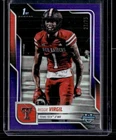2025 Bowman Chrome University Football Purple Refractor Reggie Virgil #164