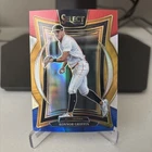 2025 Panini Select - Concourse Konnor Griffin #78 Red White Blue Prizm /399