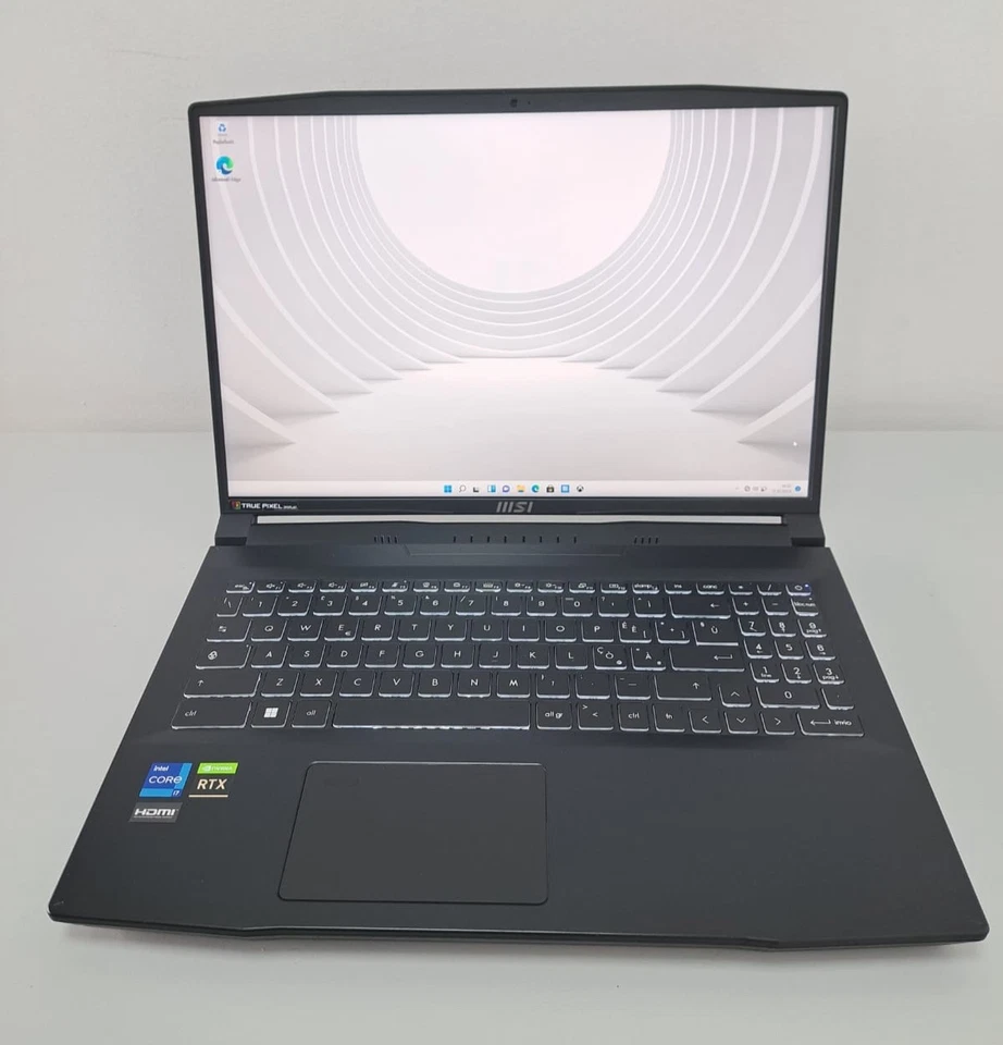 MSI CreatorPro M16 A12UJS 16" QHD+ 1TB SSD RTX A2000 8GB i7-12700H 32GB RAM - Bild 2 von 4