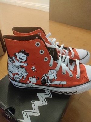 Converse Peanuts x Chuck Taylor All Star High Snoopy and Friends US Men's 7.5