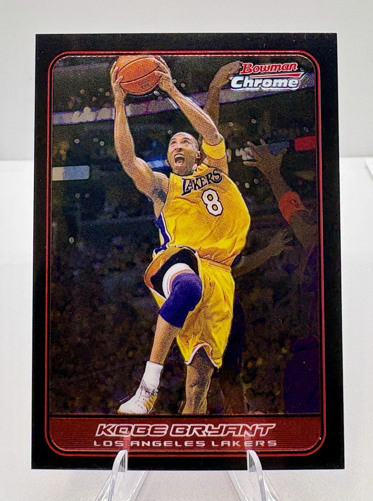 2006-07 Bowman Draft Picks & Stars - Chrome Kobe Bryant #6 - Los Angeles Lakers