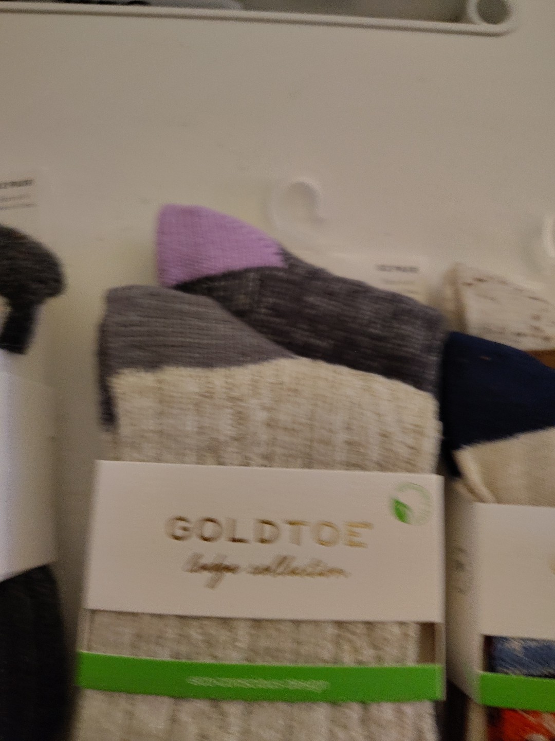 Set Of ThreeGold Toe Women's Lodge Collection Terry Camp Socks