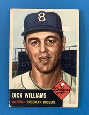 1953 Topps #125 Dick Williams HOF 1953 Topps #125 Dick Williams HOF