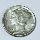 1940-S 10C Mercury Dime - 90% Silver - Circulated Coin  #5514