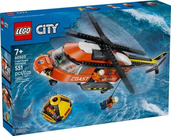 Lego City - 60503 - Hubschrauber Der KüStenwache / Rettung Helikopter NEU & OVP-image