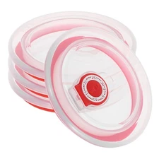 Microwavable Bowl Lids Microwave Dish Cover for Reheating Food Oven