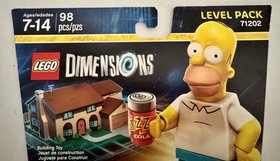 BART SIMPSON Gravity Sprinter LEGO Dimensions  71211 Homer Simpson 71202 NEW