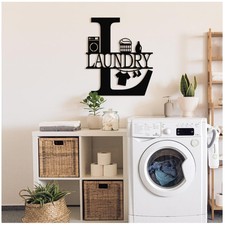 Rustic Laundry Sign Decor - Kitchen Hanging Decoration