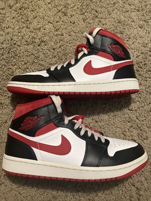 Size 9 - Jordan 1 Mid Metallic Red 194956891321| eBay
