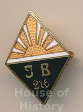 124905, Asociación de Guerreros Federación de Guerreros: Insignia J B 216, JB 216, IB 216,. I B 216,