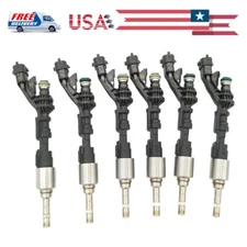 6pcs Fuel Injectors FJ1113 For Jaguar F-Type XJ XF 2013-2015 3.0L FX23-9F593-AC