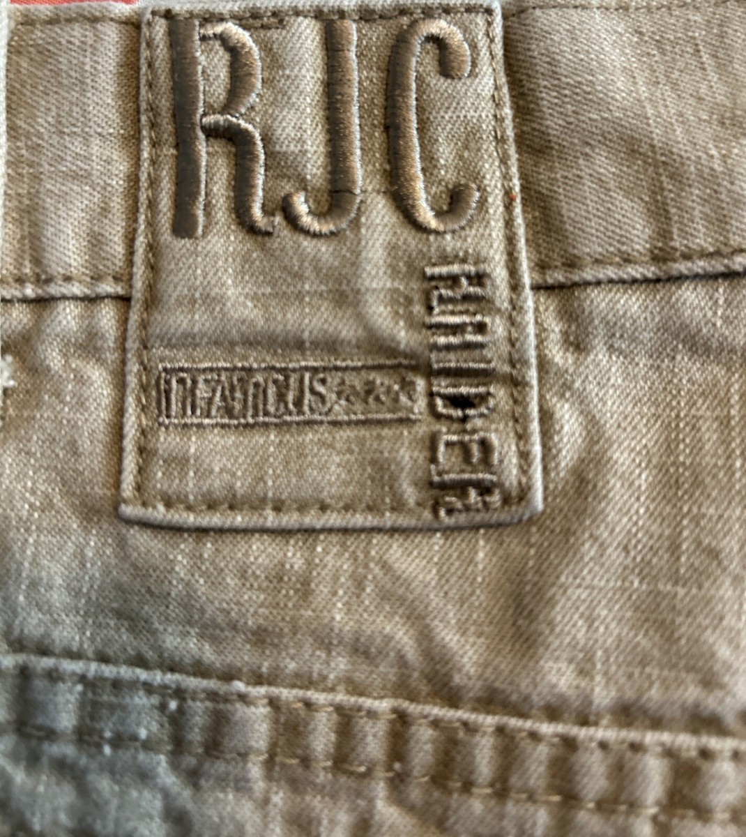 Infamous Raider Jean Co. Khaki 36 34 | eBay