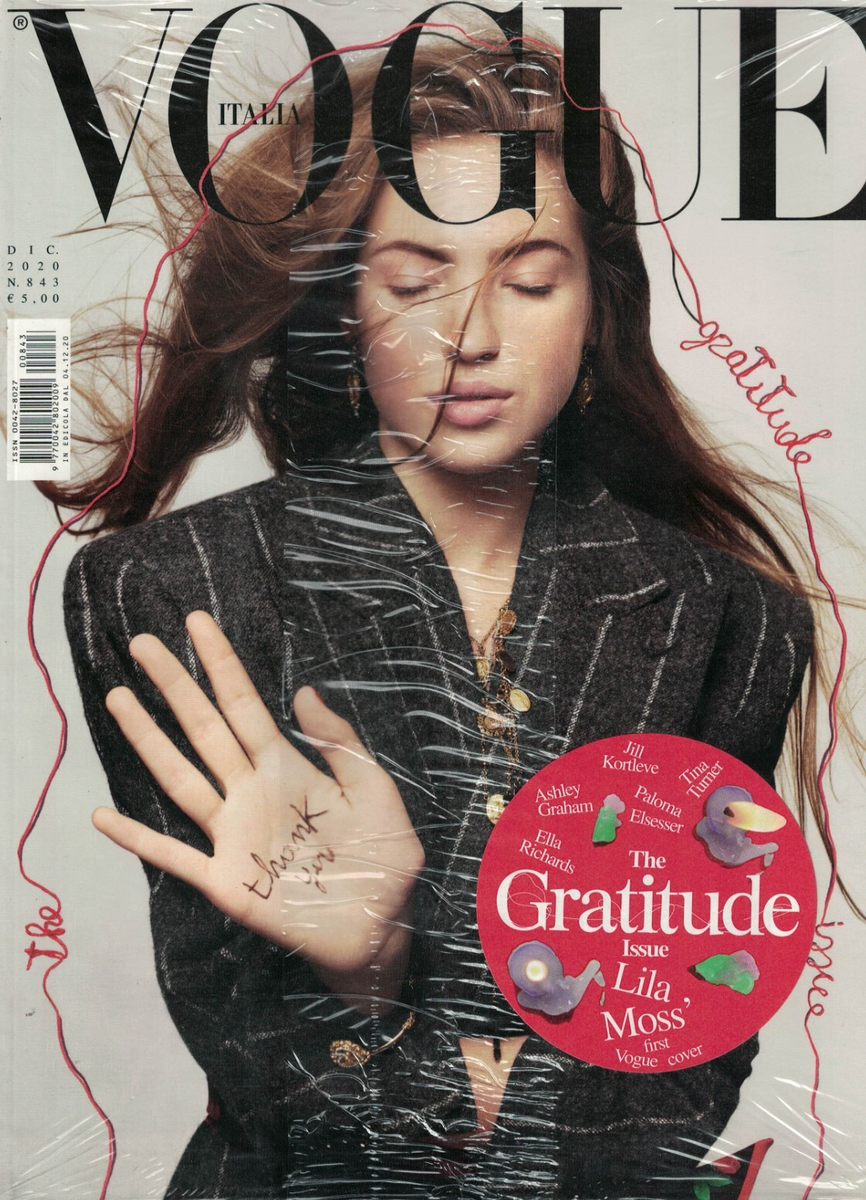 VOGUE Magazine Italy December 2020 Lila Moss Cara Taylor 843