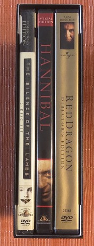RARE HTF Paul Champagne Colorized DVD Hannibal Lecter Box Set (3 films) OOP - Picture 5 of 20