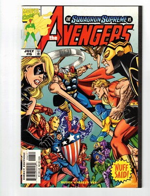 The Squadron Supreme vs The Avengers #6 Marvel Comics 1998 - free shipping
