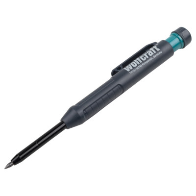 Wolfcraft Tieflochmarker Baumarker Bleistift Bohrlochmarker 