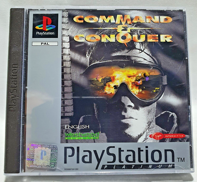 Jeu vidéo Playstation PS1 PAL Command & Conquer Alerte Rouge ( 1999 ) / Platinum / complet