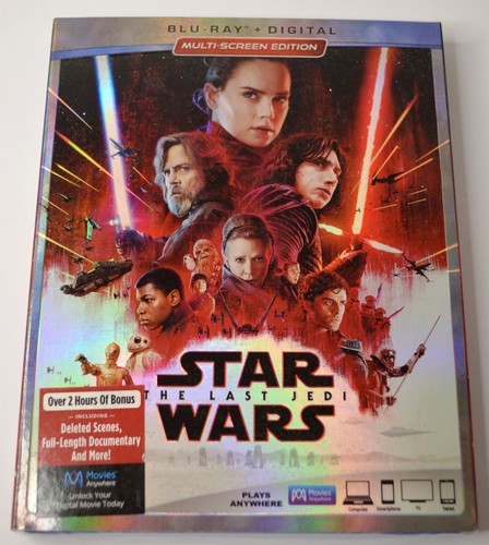 Star Wars: Episode VIII The Last Jedi (2018) R4 Blu-ray Cover