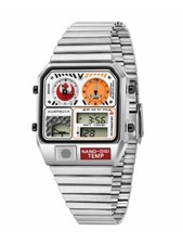 Humpbuck 33mm Silver Star Wars Aviator Digital Multinational LED Watch