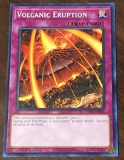 Volcanic Eruption LD10-EN061 YuGiOh! Legendary Duelists: S.V. Trap 1st Ed NM x1