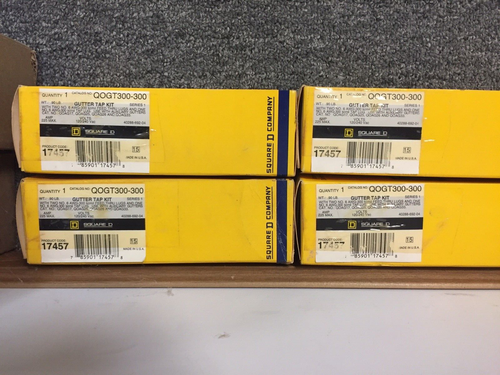 4 Q0GT300-300 Square D Gutter Tap Kits 225A Series I 17457 ( LOT OF 4 ...