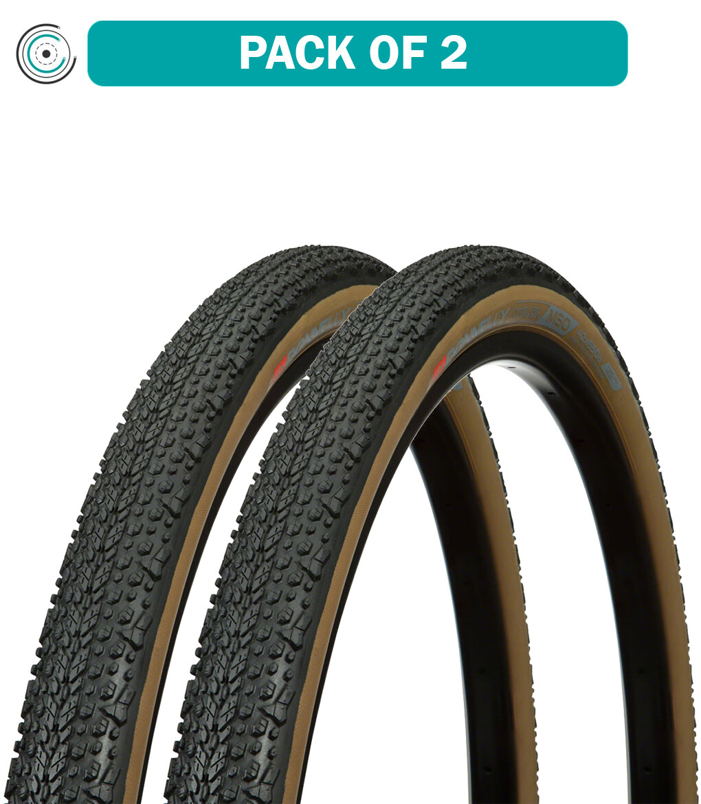Pack of 2 Donnelly Sports X'Plor MSO Tire Tubeless Folding Black/Tan