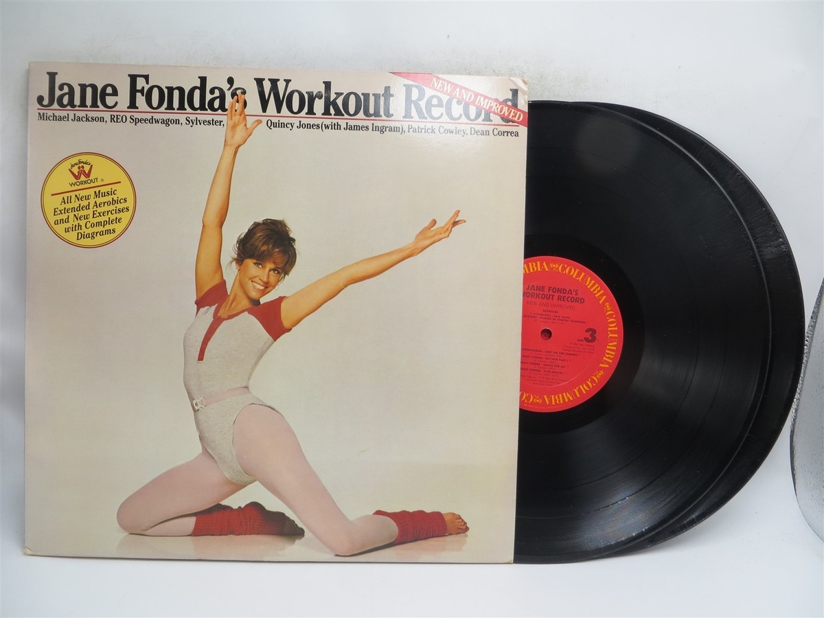 Jane Fonda's Workout Record - New and Improved - Double LP