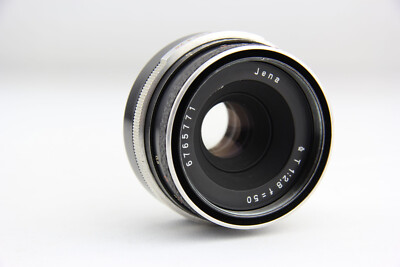Carl Zeiss Jena Tessar 50mm 1:2.8 DDR Objektiv mit M42 Mount Objektiv # 9138