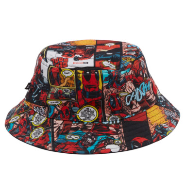 MARVEL DEADPOOL X DC SCHUHE WENDE BUCKET HAT