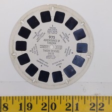 View-Master Reel 975 Adventures of Tarzan 1950 Tarzan Rescues Cheta Vintage