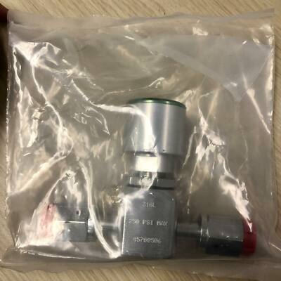 PARKER VERIFLO 2 WAY DIAPHRAGM VALVE, 930AOPLPNOSFSFF Helium Leak Checked