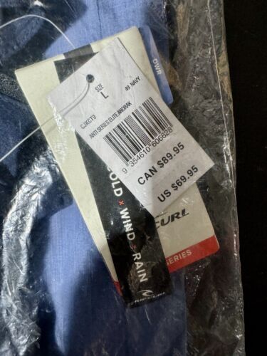 RIP CURL Men's ANTI SERIES ELITE Anorak Shell Jacket - Blue Orange Red - Large L - Picture 3 of 5