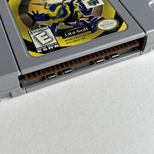 Buck Bumble Nintendo 64 N64 Authentic Cleaned Tested Super Fun Retro Ubisoft - Picture 11 of 11