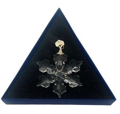 Swarovski Christmas Ornament Annual Edition 2022 Large Clear