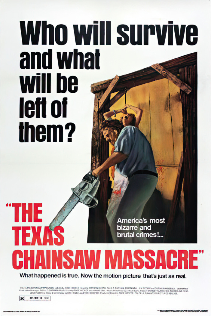 The Texas Chainsaw Massacre - Movie Poster (Regular Style) (Size: 24